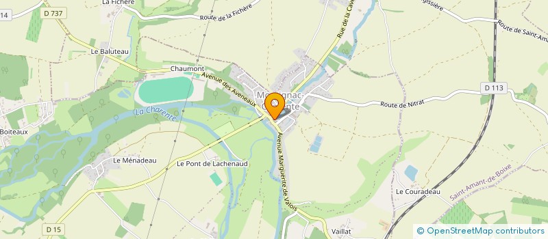 localisation de l'entreprise LES CHTI'S EN CHARENTE  LA BOIXE