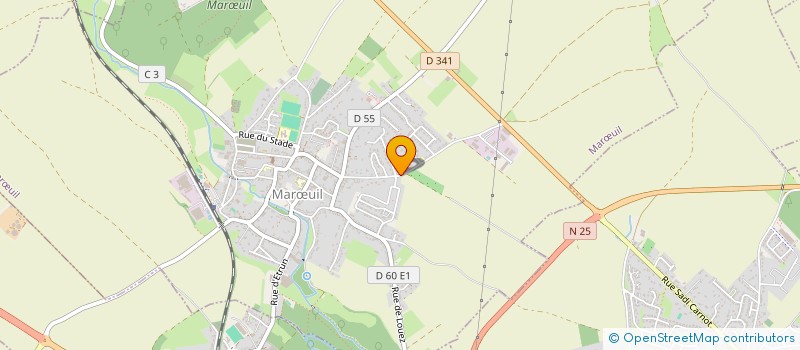 localisation de l'entreprise LES CHTIS DANS LE DESERT  MARUIL