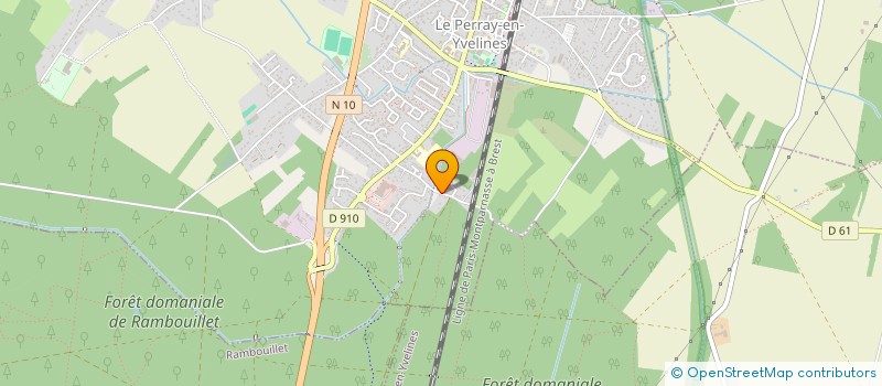 localisation de l'entreprise LES CHUCHUS DES BOIS à LE PERRAY-EN-YVELINES