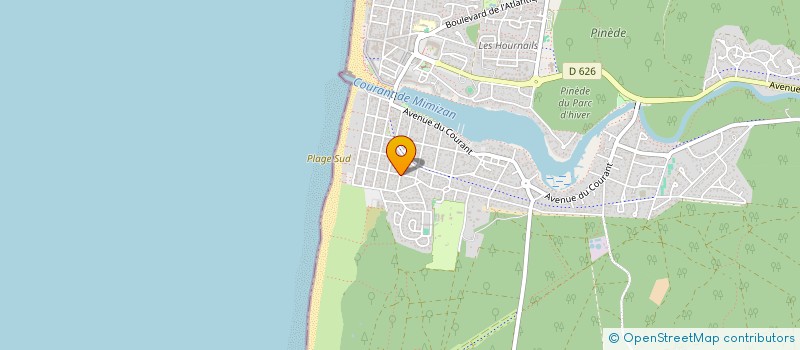 localisation de l'entreprise LES CIGALES  SAINTE-EULALIE-EN-BORN