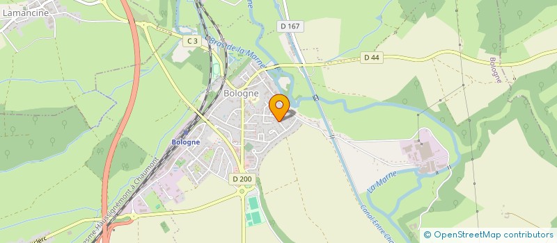 localisation de l'entreprise LES CIGALES à BOLOGNE