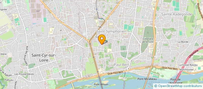 localisation de l'entreprise LES CIGALES DE BRAMANS  TOURS