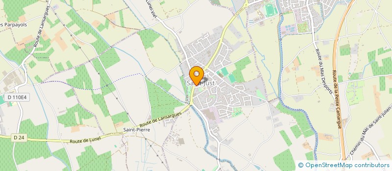 localisation de l'entreprise LES CIGALES DU GRESAS  ENTRE-VIGNES