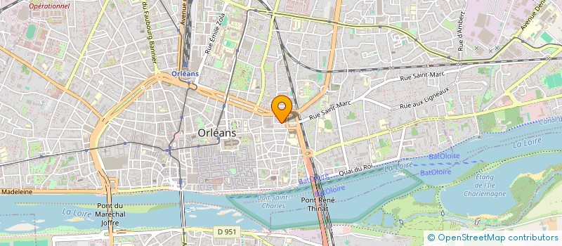 localisation de l'entreprise LES CIGALES ET LES GRILLONS à ORLEANS