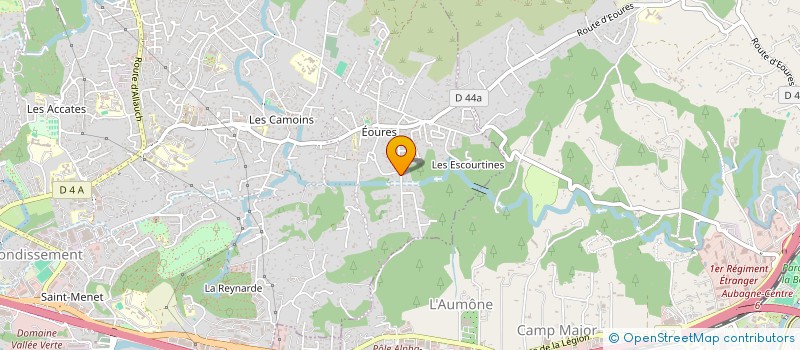 localisation de l'entreprise LES CIGALES SAS à MARSEILLE