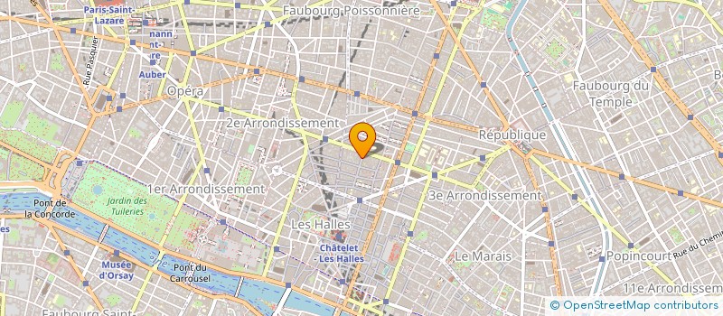 localisation de l'entreprise LES CIGARES DU PHARAON  PARIS