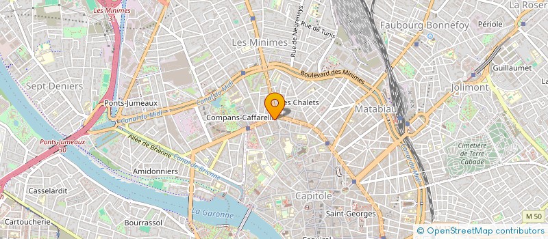 localisation de l'entreprise LES CIGOGNES à TOULOUSE