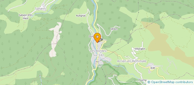 localisation de l'entreprise LES CIGOGNES DU CASTILLONNAIS à CASTILLON-EN-COUSERANS