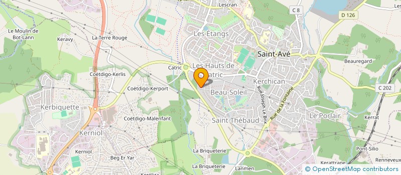 localisation de l'entreprise LES CILS D'ANAIS à SAINT-AVE