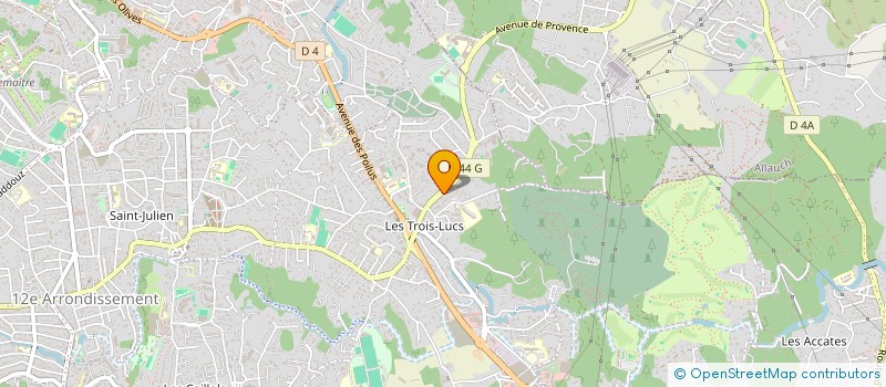 localisation de l'entreprise LES CILS D'AURORE à MARSEILLE