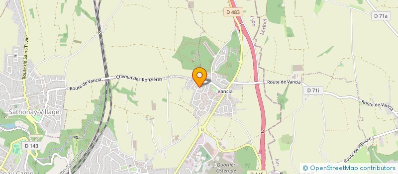 localisation de l'entreprise LES CINEMAS D'ANGE à RILLIEUX-LA-PAPE