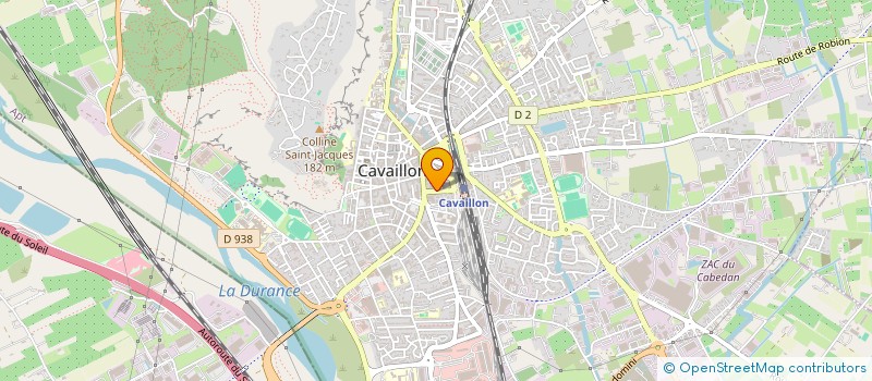 localisation de l'entreprise LES CINEMAS DE CAVAILLON  CAVAILLON