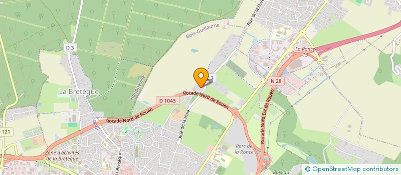 localisation de l'entreprise LES CINQ BONNETS  BIHOREL