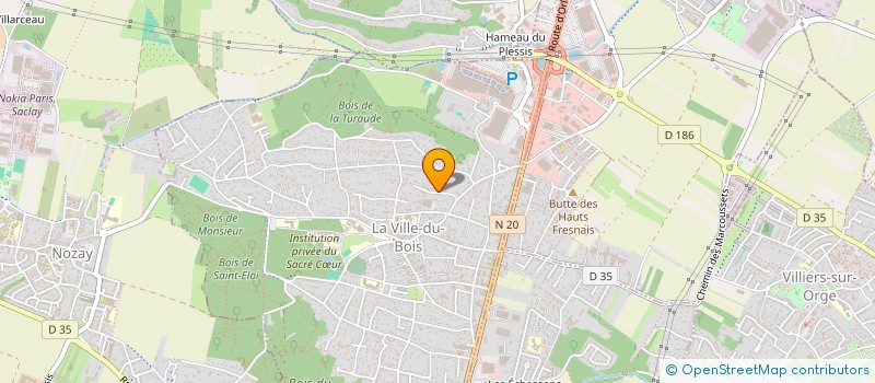 localisation de l'entreprise LES CINQ LEGENDES à LA VILLE-DU-BOIS