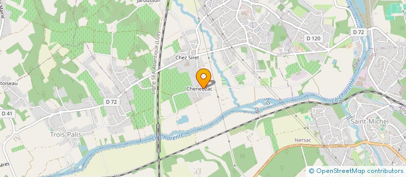 localisation de l'entreprise LES CINQUE TERRES à LINARS
