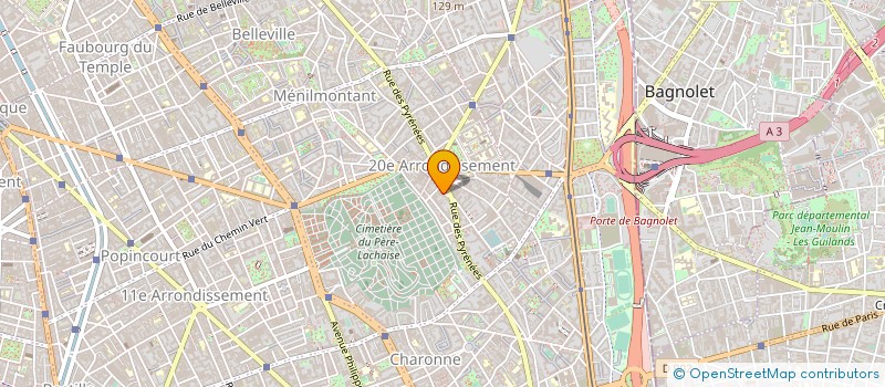 localisation de l'entreprise LES CINTRES à ISSY-LES-MOULINEAUX