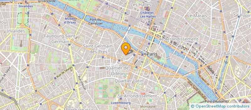 localisation de l'entreprise LES CISEAUX  PARIS