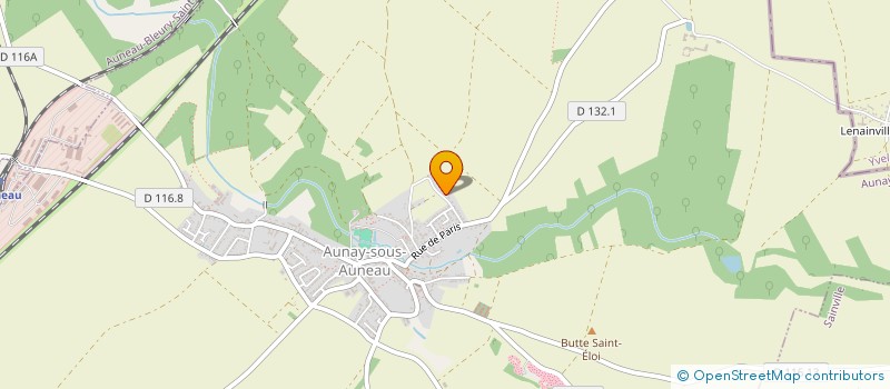 localisation de l'entreprise LES CISEAUX DE JEN à AUNAY-SOUS-AUNEAU