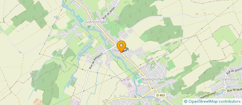 localisation de l'entreprise LES CISEAUX DE JULIE  ILLTAL