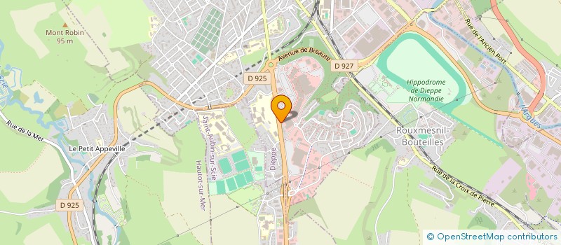 localisation de l'entreprise LES CISEAUX DE LOUISE IMMAT à DIEPPE