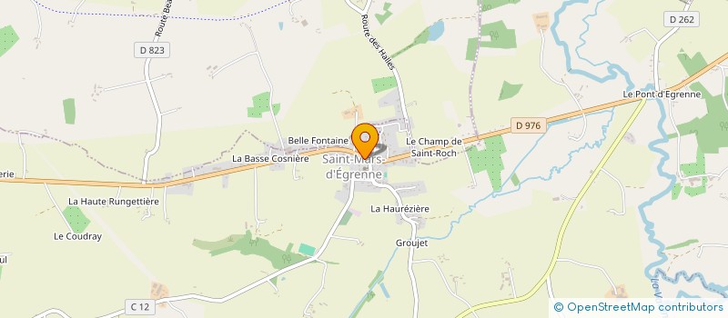 localisation de l'entreprise LES CISEAUX DE PAULINE à SAINT-MARS-D'EGRENNE