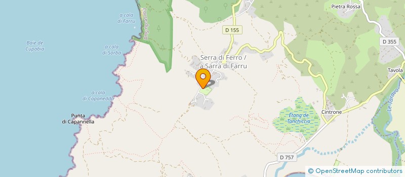 localisation de l'entreprise LES CISTES à SERRA-DI-FERRO