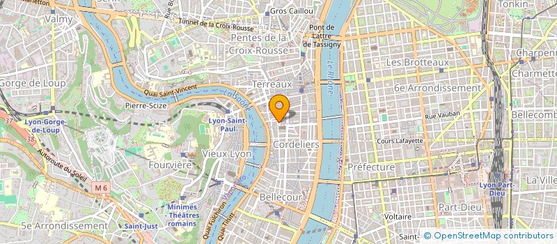 localisation de l'entreprise LES CITERNES  LYON