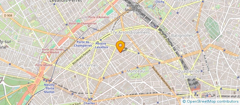 localisation de l'entreprise LES CITES D'OR  PARIS