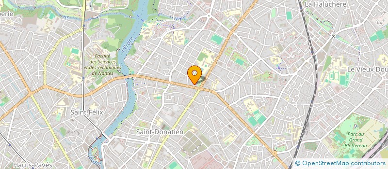 localisation de l'entreprise LES CITES PERDUES à NANTES