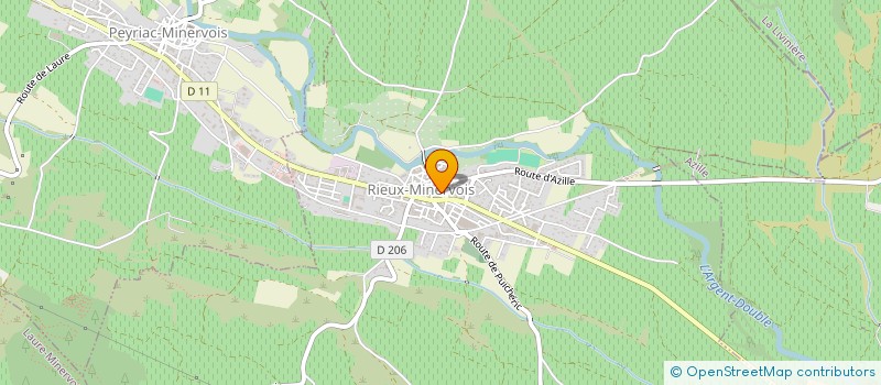 localisation de l'entreprise LES CITOUNELLES  MARSEILLETTE