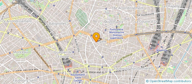 localisation de l'entreprise LES CITRONNIERS  PARIS