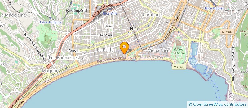 localisation de l'entreprise LES CITRONS D'EZE à NICE