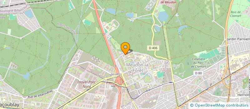 localisation de l'entreprise LES CITRONS VERTS à MEUDON