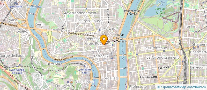 localisation de l'entreprise LES CLAUDIENNES à LYON