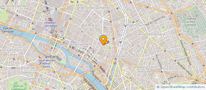 localisation de l'entreprise LES CLAUSES MALAREDES à PARIS