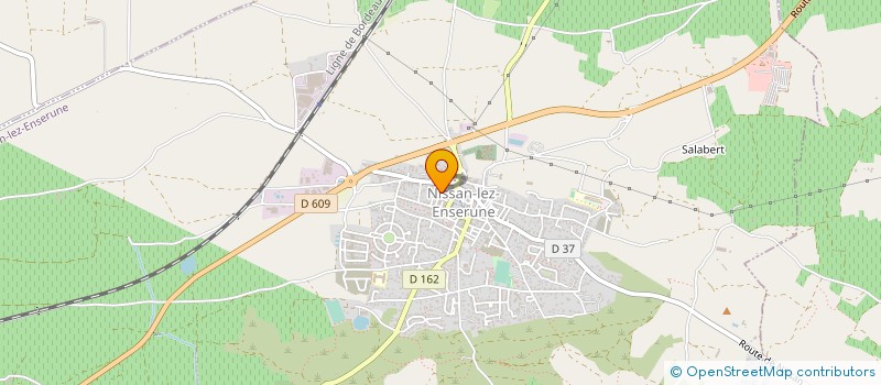 localisation de l'entreprise LES CLAUZETS à COLOMBIERS