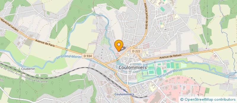 localisation de l'entreprise LES CLEFS D'HAZIEL à COULOMMIERS
