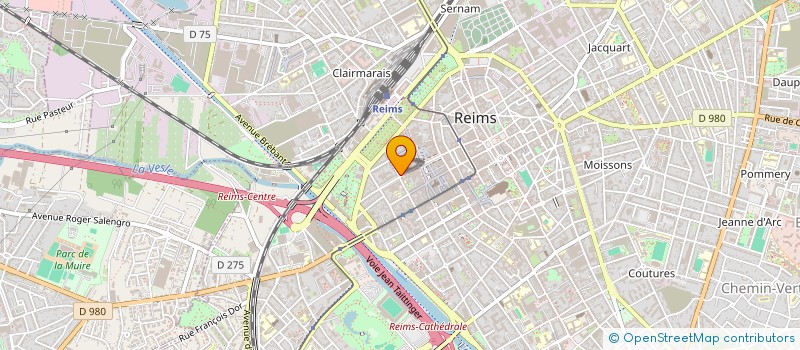 localisation de l'entreprise LES CLEFS DE BUIRETTE  REIMS