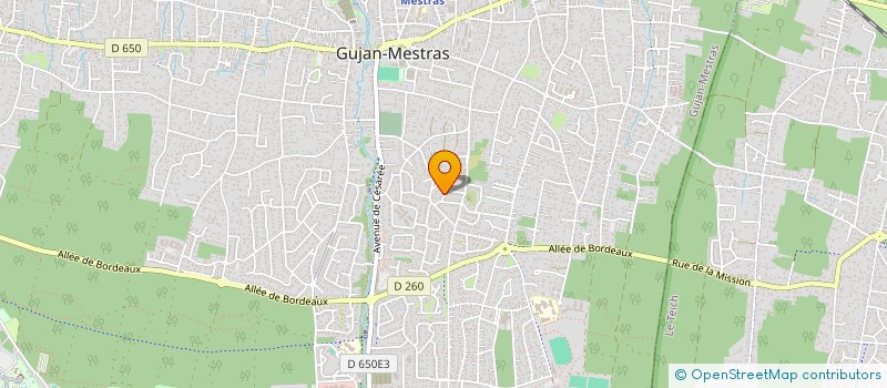 localisation de l'entreprise LES CLEFS DE GUJAN à GUJAN-MESTRAS