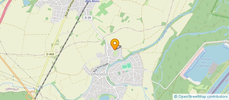 localisation de l'entreprise LES CLEFS DE L&A  OFFENDORF