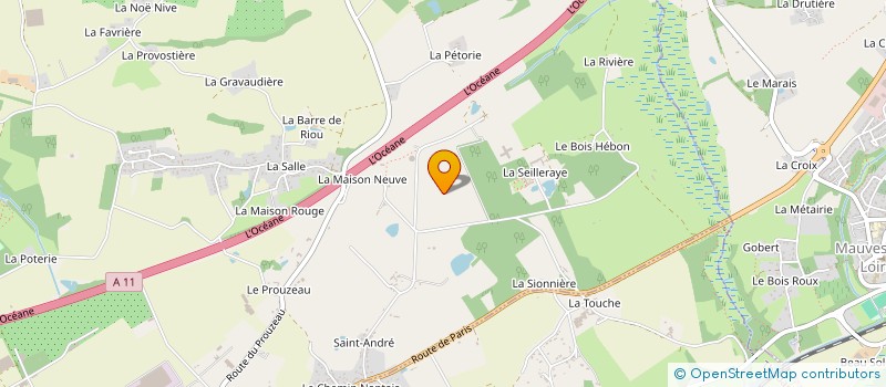 localisation de l'entreprise LES CLEFS DE LA VILLE à CARQUEFOU