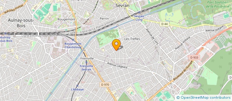 localisation de l'entreprise LES CLEFS DE LUCEON  SEVRAN