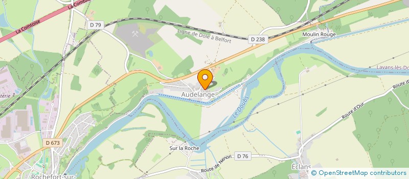 localisation de l'entreprise LES CLEFS DE MINA  AUDELANGE