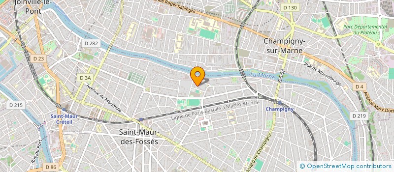 localisation de l'entreprise LES CLEFS DE SAVOIE à SAINT-MAUR-DES-FOSSES