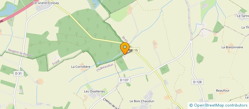 localisation de l'entreprise LES CLEFS DE SOUS SOL à BROU