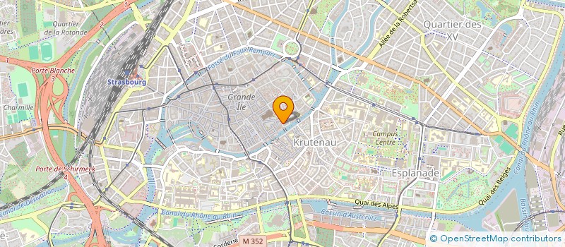 localisation de l'entreprise LES CLEFS DE STRASBOURG à STRASBOURG