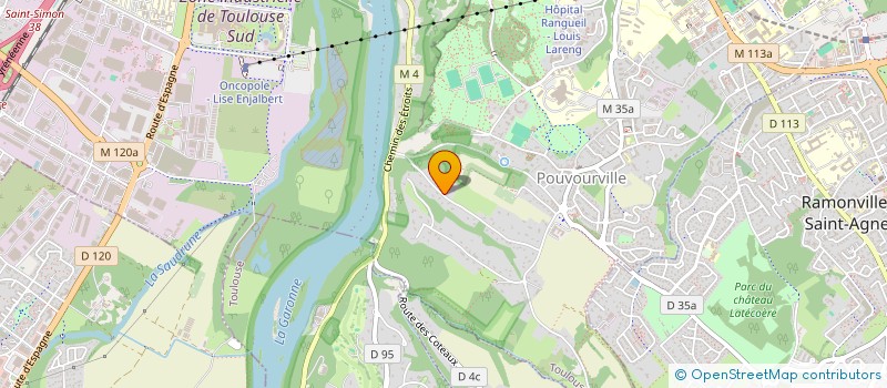 localisation de l'entreprise LES CLEFS TOULOUSAINES  TOULOUSE