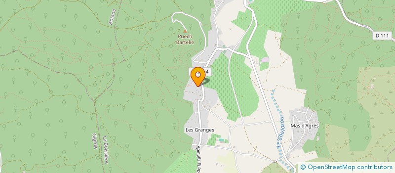 localisation de l'entreprise LES CLEMATHITES  LA BOISSIERE