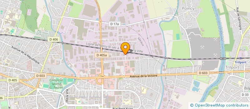 localisation de l'entreprise LES CLEMENTINS  SAINT-CYR-SUR-MORIN