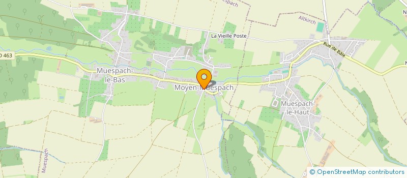 localisation de l'entreprise LES CLES  MUESPACH